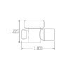 21193 - 1/4" Female NPT Valve - Pack of 2 - Image 2