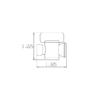 29454-BLK - BLACK - 1/4" In-Line Valve - Pack of 10 - Image 2