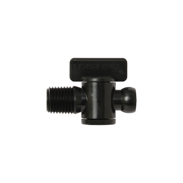 29452-BLK - BLACK - 1/4" Male NPT Valve - Pack of 10