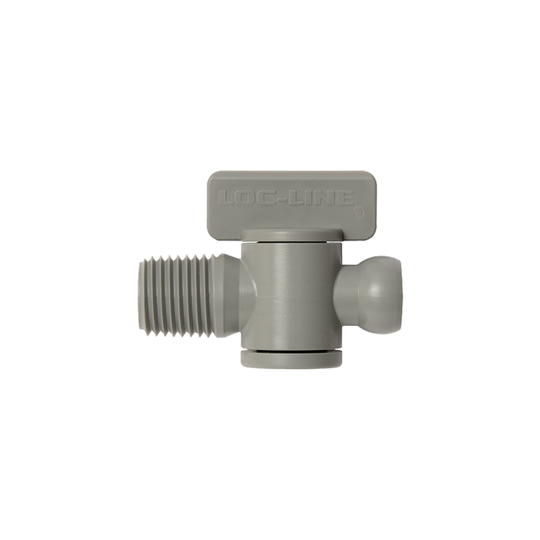29452-G - GRAY - 1/4" Male NPT Valve - Pack of 10