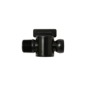 39852-BLK - BLACK - 1/2" Male NPT Valve - Pack of 10