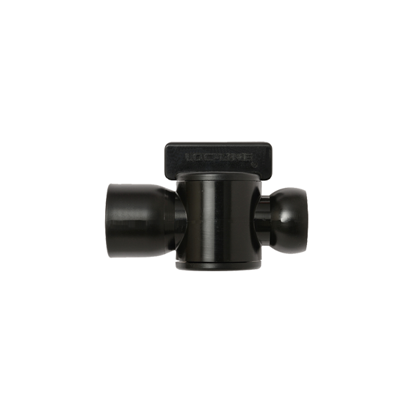 39853-BLK - BLACK - 1/2" Female NPT Valve - Pack of 10