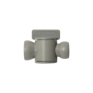 39854-G - GRAY - 1/2" In-Line Valve - Pack of 10