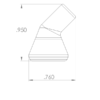 49472 - 3/16" 45 Degree Nozzle - Pack of 20 - Image 3