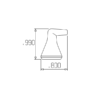 49439-G - GRAY - 1/16" 90 Degree Nozzle - Pack of 20 - Image 3
