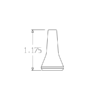 45403 - 1/8" Acid Round Resistant Nozzle - Pack of 4 - Image 2