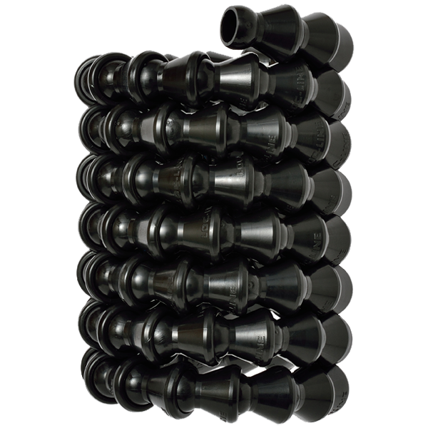 49419-BLK - Black - 1/4" - 5 Foot Coil