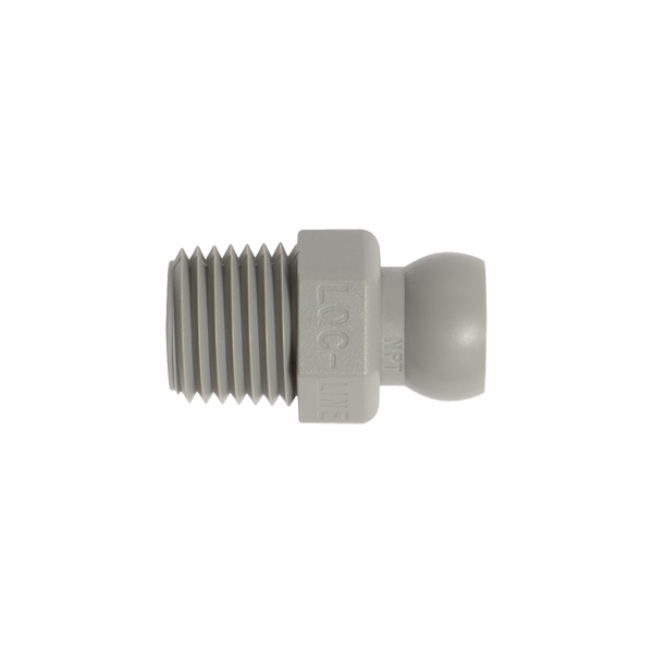 49426-G - GRAY - 1/4" NPT Connector - Pack of 50