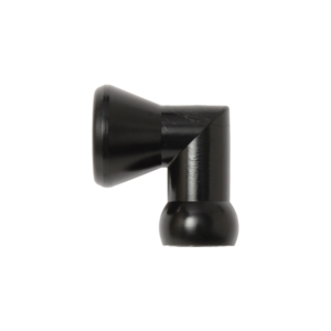 49435-BLK - BLACK - 1/4" Elbow - Pack of 20