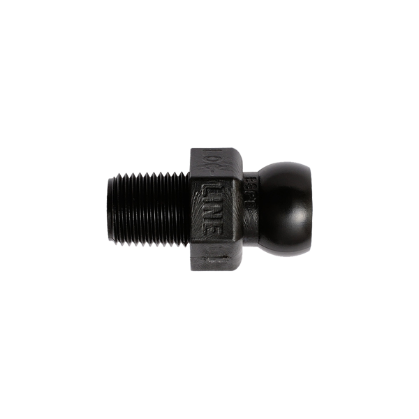 49437-BLK - BLACK - 1/8" BSPT Connector - Pack of 50