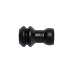 49458-BLK - BLACK - 15MM X Short Lathe Adapters - Pack of 20