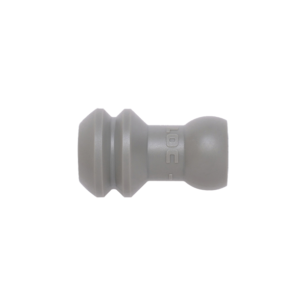 49458-G - GRAY - 15MM X Short Lathe Adapters - Pack of 20