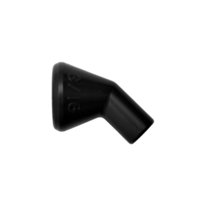 49472-BLK - Black 3/16" 45 Degree Nozzle - Pack of 20