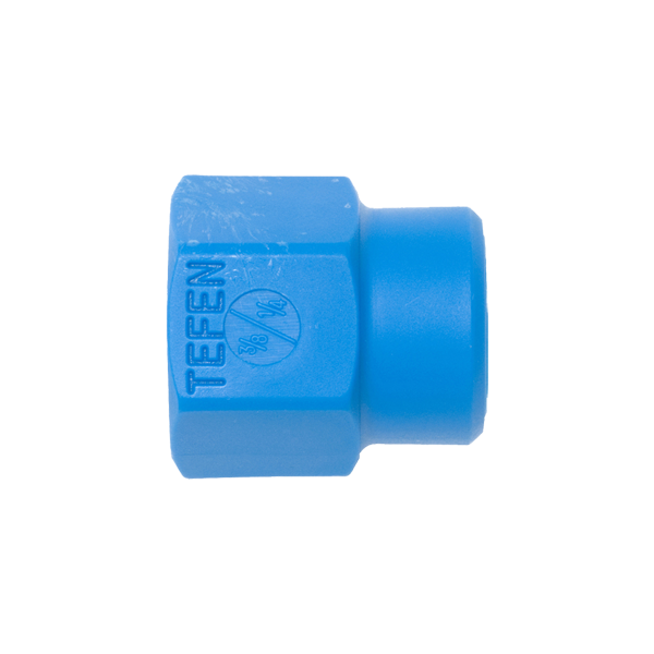 50658 - 3/8" to 1/4" FNPT Pipe Reducer Coupling - Pack of 4