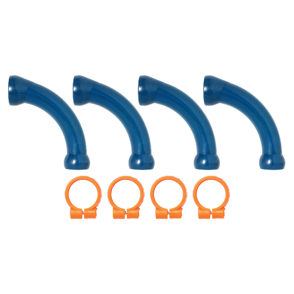 50874 - 1/2" Extended Elbows with Clamps