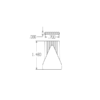 59893-G - GRAY -1/2" Flat 7 Hole Nozzle - Pack of 20 - Image 3