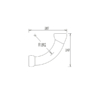 51896 - 1/2" Extended Elbows - Pack of 4 - Image 2