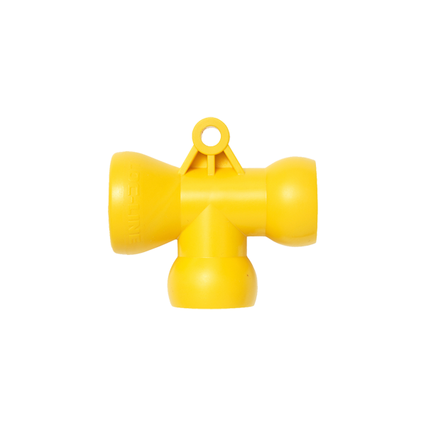 56825 - 1/2" Acid Resistant T - Pack of 2