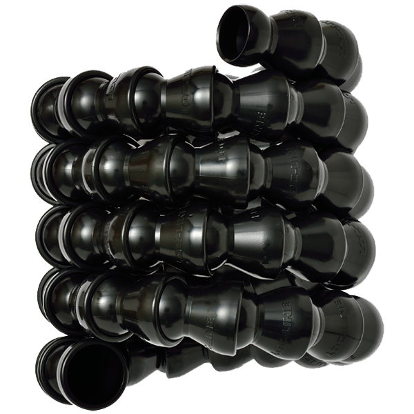59859-BLK - BLACK - 1/2"- 5 Foot Coil