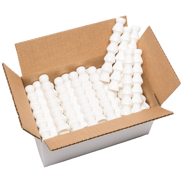 59860-W - White - 1/2" Hose Segments (59pc) Bulk 25ft