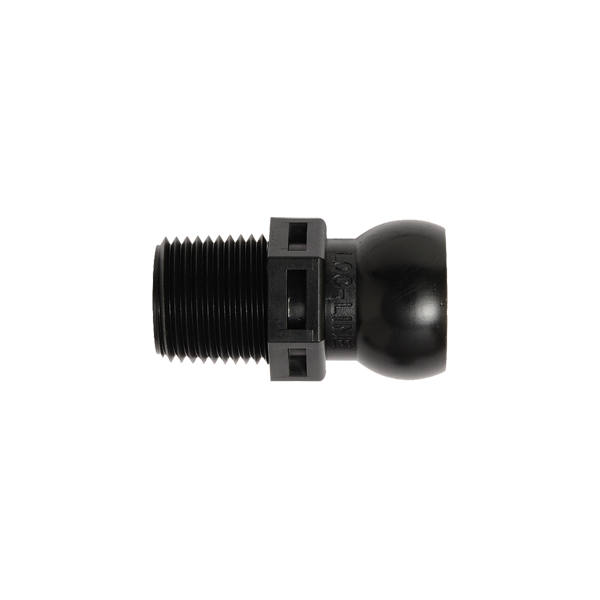 59864-BLK - BLACK - 3/8" NPT Connector - Pack of 50