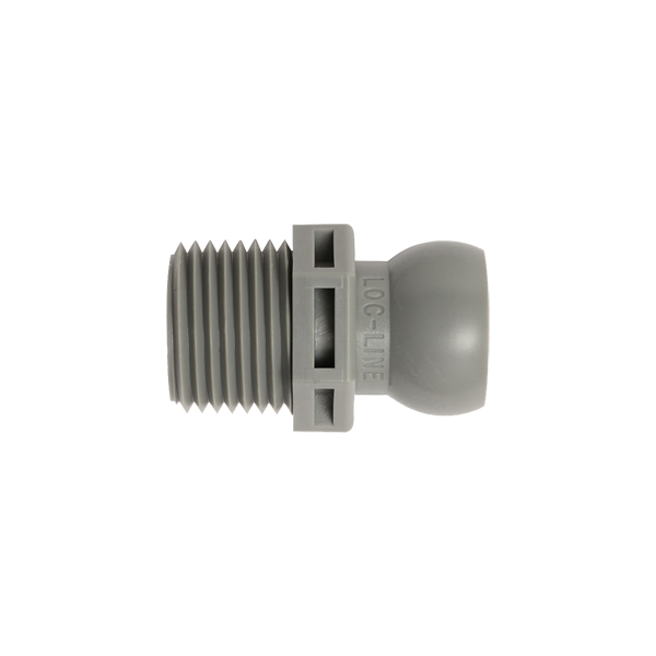 59865-G - GRAY -1/2" NPT Connector - Pack of 50