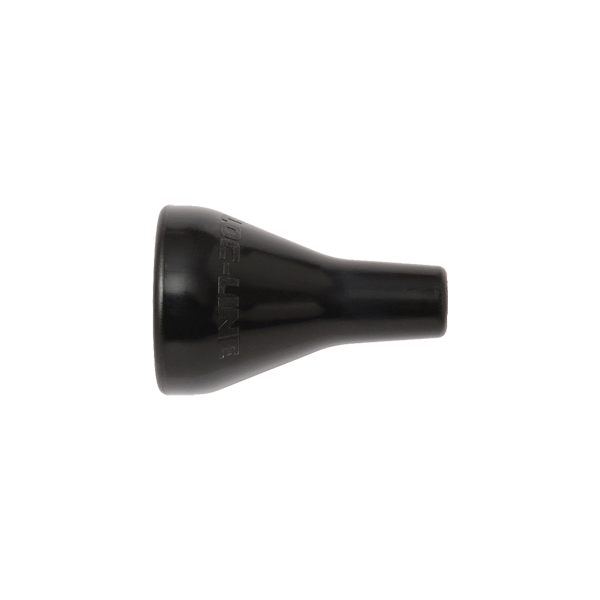 59866-BLK - BLACK - 1/4" Round Nozzle,1/2"System - Pack of 50