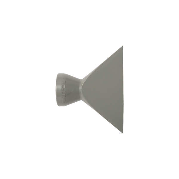 59871-G - GRAY -2 1/2" Flare Nozzle - Pack of 20