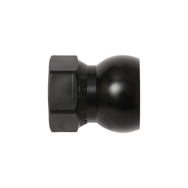 59873-BLK - BLACK -3/8" SAE Flare Nut for 1/2" System-Pack of 20