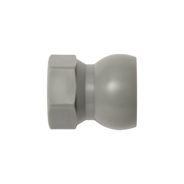 59873-G - GRAY -3/8" SAE Flare Nut for 1/2" System -Pack of 20