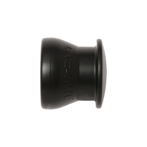 59885-BLK - BLACK - 1/2" End Cap - Pack of 20
