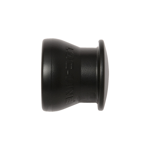 59885-BLK - BLACK - 1/2" End Cap - Pack of 20