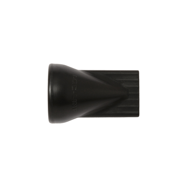 59893-BLK - BLACK - 1/2" Flat 7 Hole Nozzle - Pack of 20