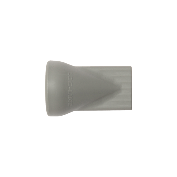 59893-G - GRAY -1/2" Flat 7 Hole Nozzle - Pack of 20