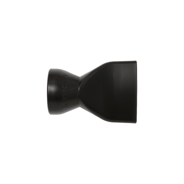 59897-BLK - BLACK - 1 1/4" Straight Flow Nozzle - Pack of 20