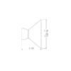 61507 - 3" Flare Nozzle - Pack of 2 - Image 3