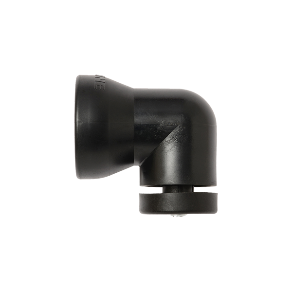 69561-BLK - BLACK - 3/4" Shield Mounting Elbow W/Washer&Screw - Pack of 20