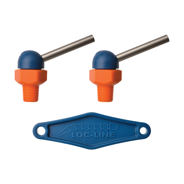72025 - HPT (CT Style) W/Adj Lever Noz=.160X1.25 Thread= 1/8" Pack of 2