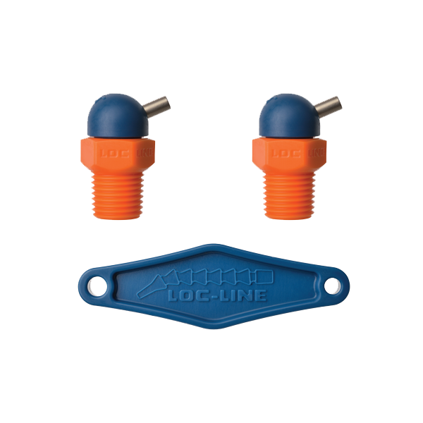 72065 - HPT (CT Style) W/Adj Lever Noz=.086X.25 Thread= 1/4" Pack of 2