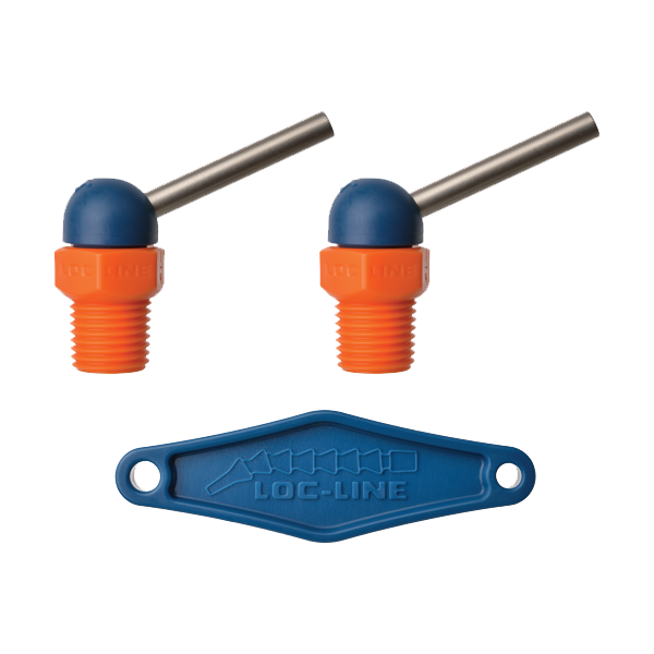 72075 - HPT (CT Style) W/Adj Lever Noz=.160X1.25 Thread= 1/4" Pack of 2