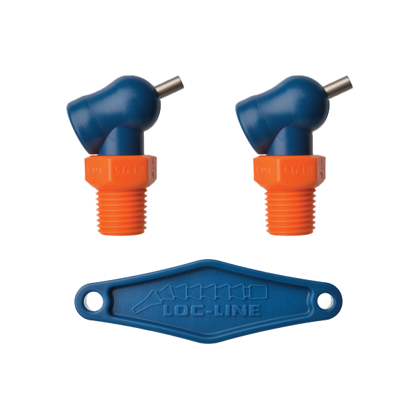 72081 - HPT (XR Style) W/Adj Lever Noz=.062X.25 Thread= 1/4" Pack of 2