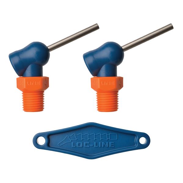 72083 - HPT (XR Style) W/Adj Lever Noz=.062X1.25 Thread= 1/4" Pack of 2
