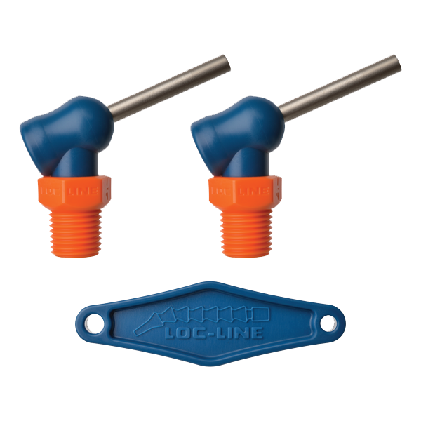 72095 - HPT (XR Style) W/Adj Lever Noz=.160X1.25 Thread= 1/4" Pack of 2