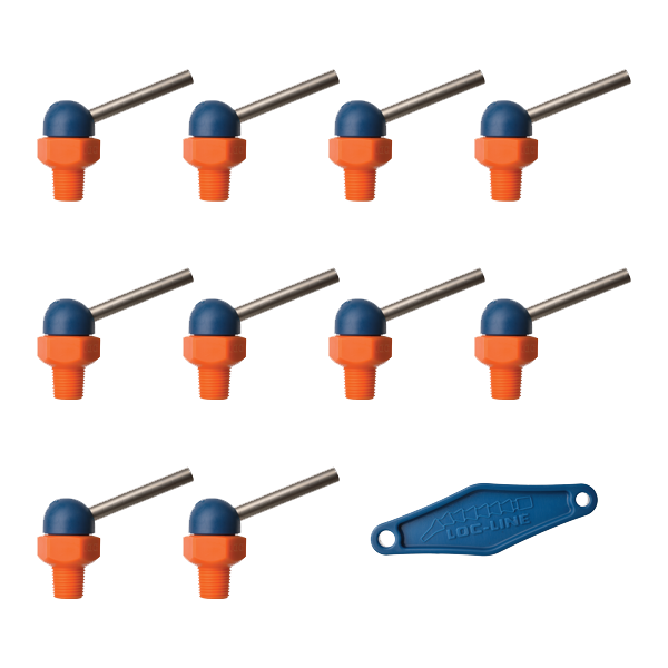 79025 - HPT (CT Style)  W/Adj Lever Noz=.160X1.25 Thread= 1/8" Pack of 10