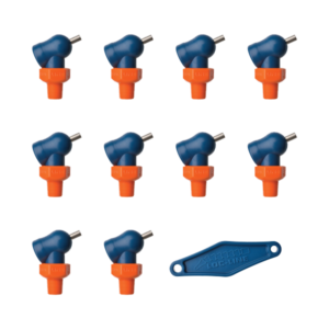 79041 - HPT (XR Style)  W/Adj Lever Noz=.062X.25 Thread= 1/8" Pack of 10