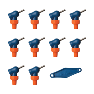 79042 - HPT (XR Style)  W/Adj Lever Noz=.062X.5 Thread= 1/8" Pack of 10