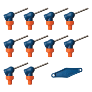 79043 - HPT (XR Style)  W/Adj Lever Noz=.062X1.25 Thread= 1/8" Pack of 10