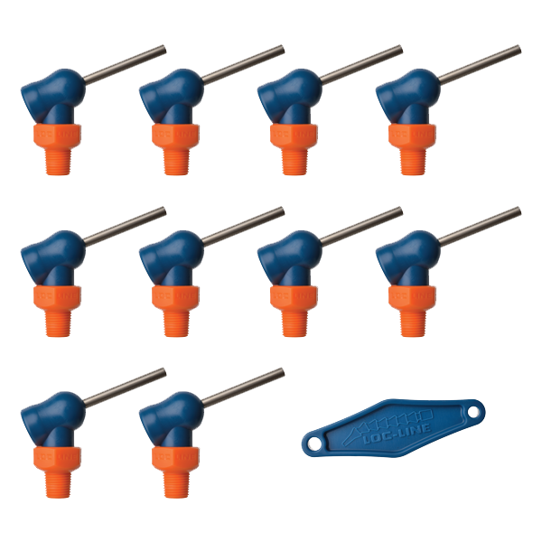 79047 - HPT (XR Style)  W/Adj Lever Noz=.086X1.25 Thread= 1/8" Pack of 10