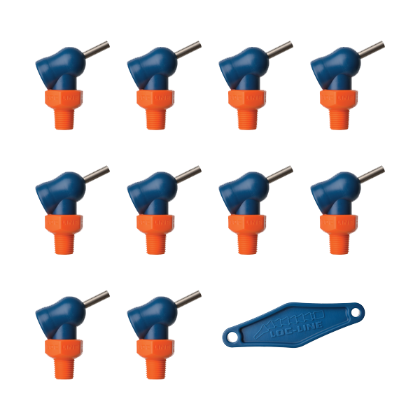 79050 - HPT (XR Style)  W/Adj Lever Noz=.117X.5 Thread= 1/8" Pack of 10