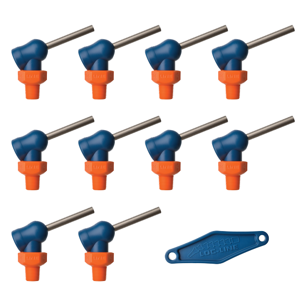79055 - HPT (XR Style)  W/Adj Lever Noz=.160X1.25 Thread= 1/8" Pack of 10